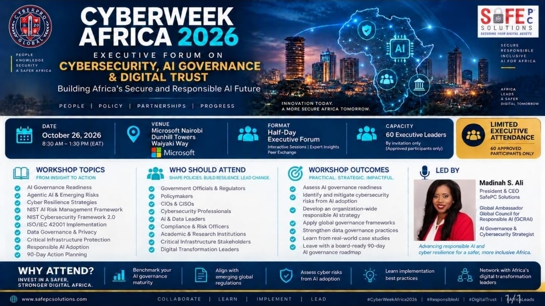 CyberPRO Academy | CYBERSECURITY, AI GOVERNANCE & DIGITAL TRUST